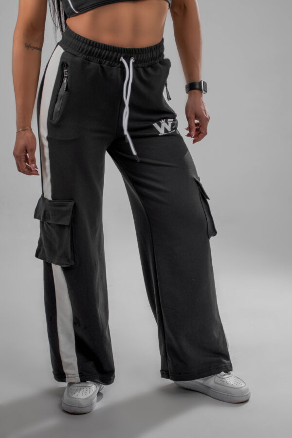 jogger Gwen de franja negro - Imagen 3