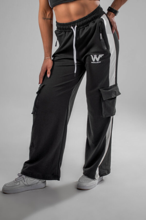 jogger Gwen de franja negro - Imagen 4