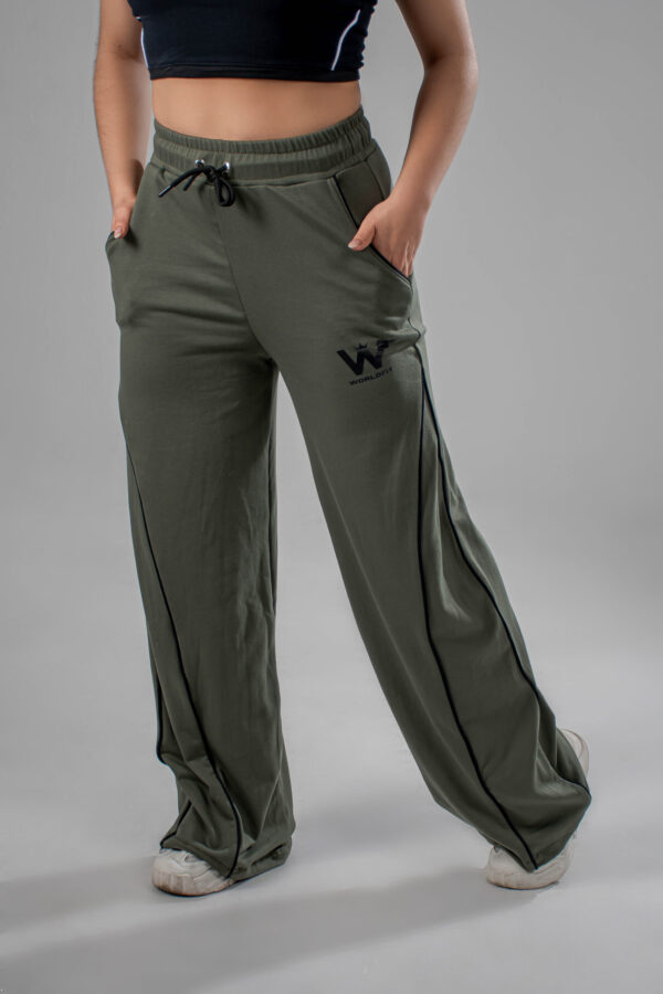 Jogger de embone tifanny verde militar - Imagen 4
