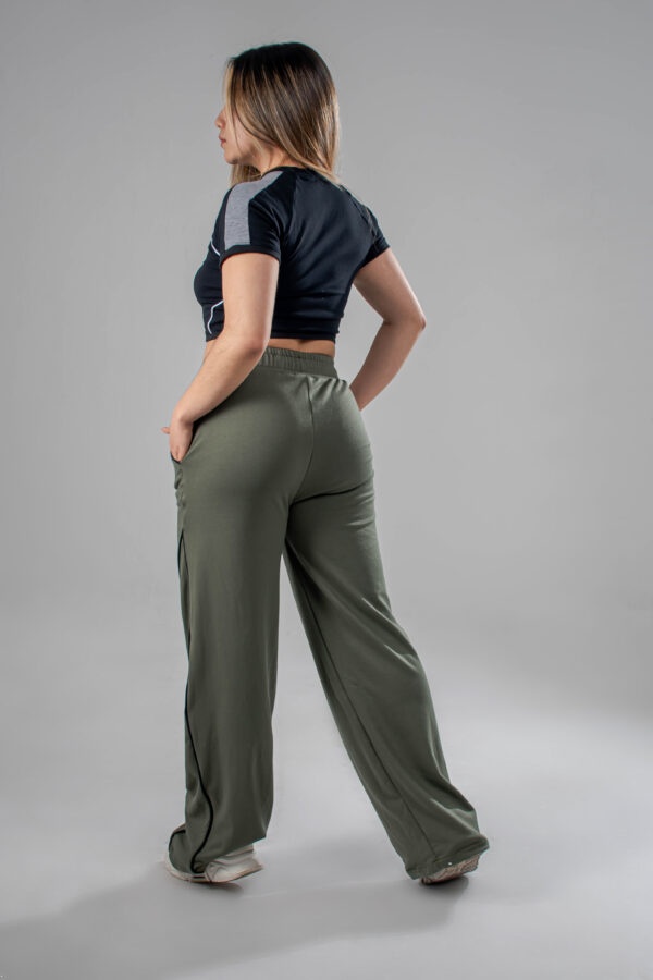 jogger de embone tifanny verde militar - Imagen 2