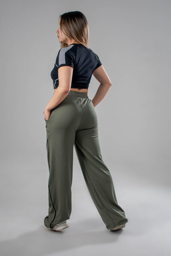 Jogger de embone tifanny verde militar - Imagen 3
