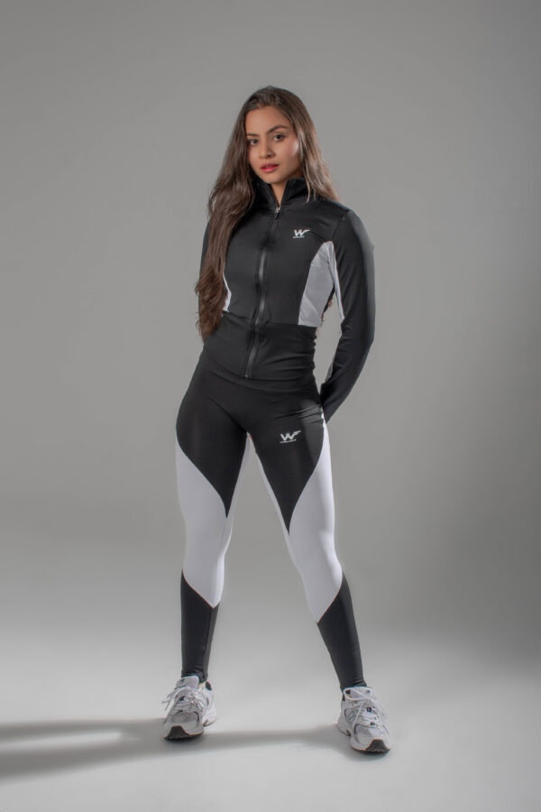 chaqueta fiori negro - Imagen 3