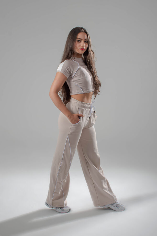jogger de embone tifanny beige - Imagen 3