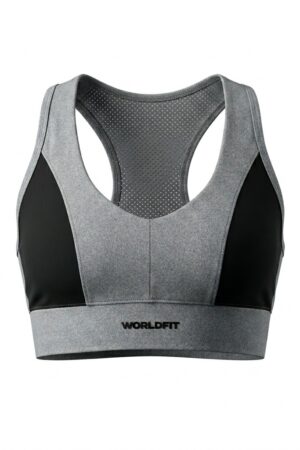top fiori gris