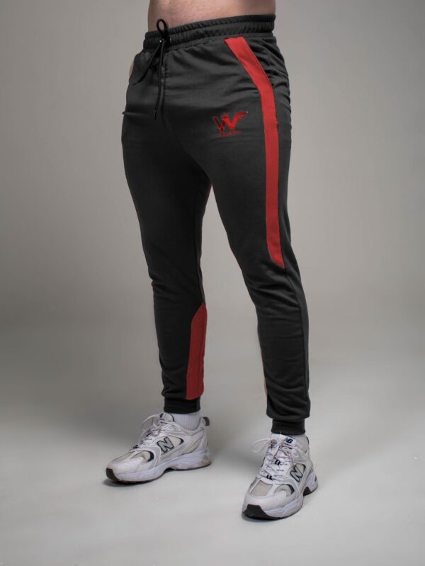 jogger turin negro rojo