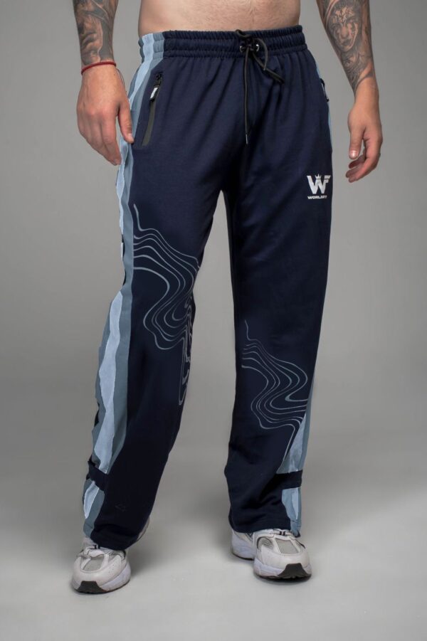 jogger van gogh blue sea