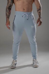 jogger franja sky blue - S