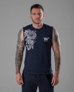 camisilla tokyo azul - S