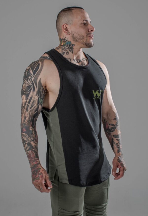 camisilla london black green - Imagen 2