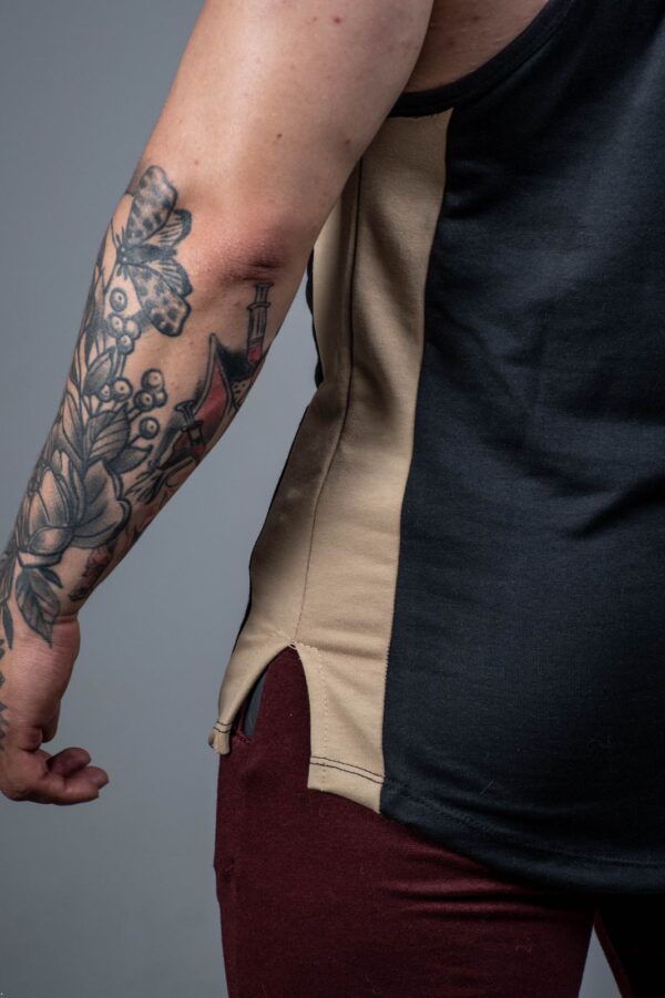 camisilla london black gold - Imagen 3