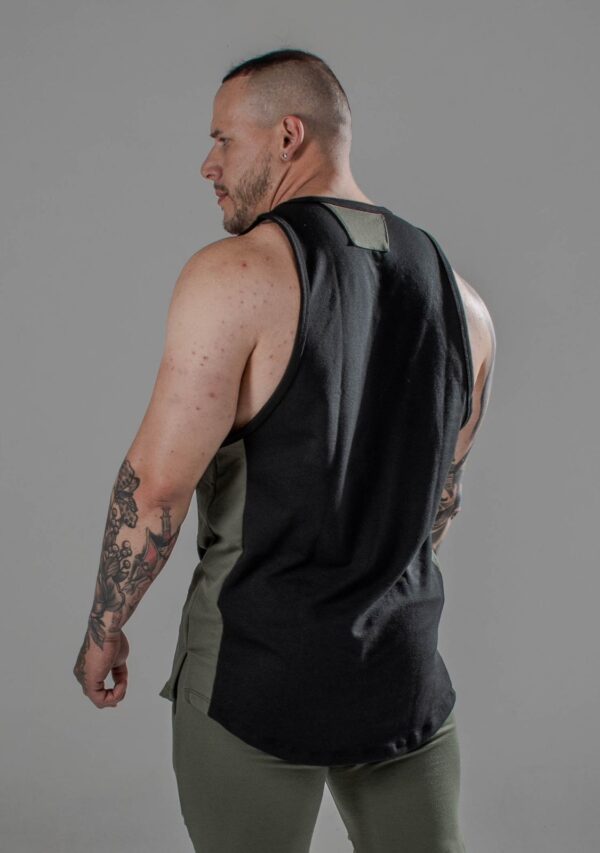 camisilla london black green - Imagen 3