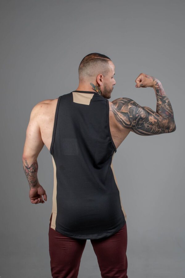 camisilla london black gold - Imagen 4