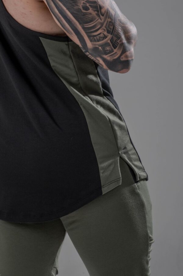 camisilla london black green - Imagen 4