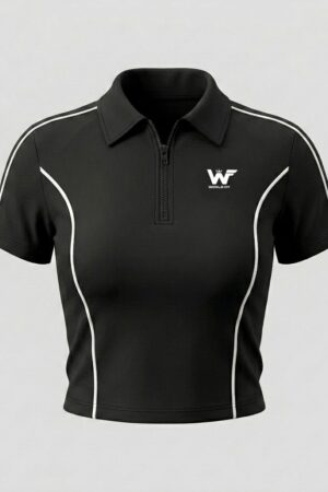 Camiseta Polo Novafit negra
