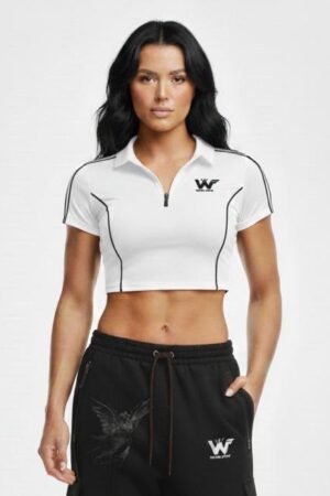 Camiseta Polo Novafit marfil