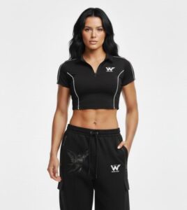 Camiseta Polo Novafit negra - XL