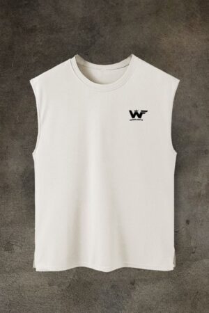 Camisilla básica marfil