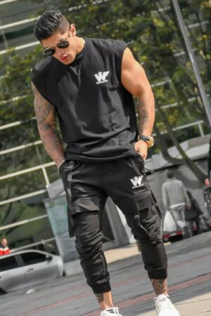 Camisilla básica negra