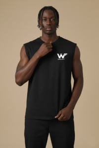 Camisilla básica negra - S