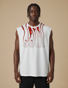 Camisilla rangla soul marfil - M