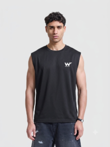 Camisilla básica negra - L