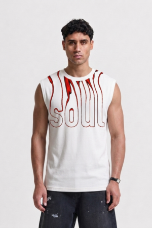 Camisilla rangla soul marfil