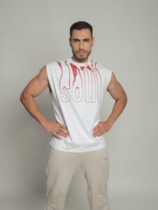 Camisilla rangla soul marfil - L