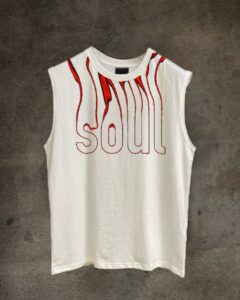 Camisilla rangla soul marfil - XL