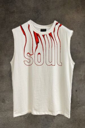 Camisilla rangla soul marfil