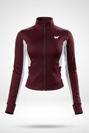 Chaqueta Fiori Vinotinto