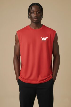 Camisilla básica Roja