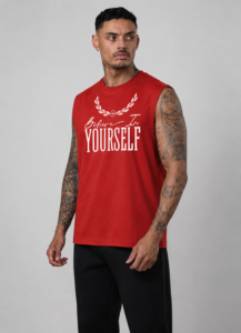Camisilla Believe roja - S