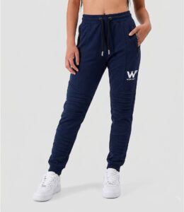 jogger de alforzas azul - S