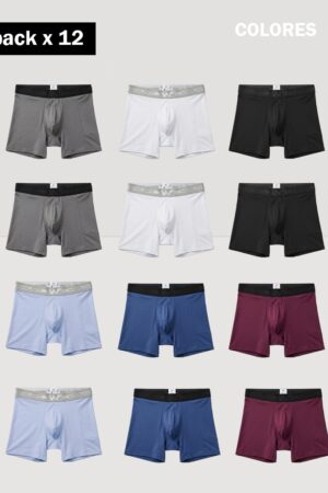 Boxer Colores de línea x 12 Und