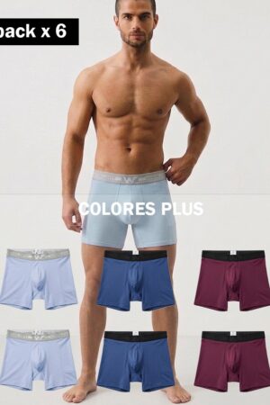 Boxer Colores plus x 6 Und