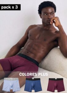 Boxer Colores Plus x 3 Und - XL