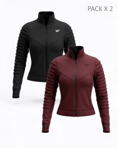 Chaquetas alforzas Pack x2 - M
