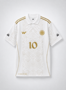 camiseta selección colombia leyenda del dorado blanca - L
