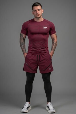 Conjunto Quantum Burgundy