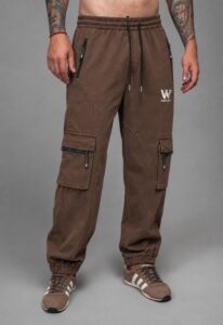 Jogger Cargo Premium café - S