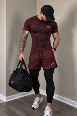 Conjunto Quantum Burgundy