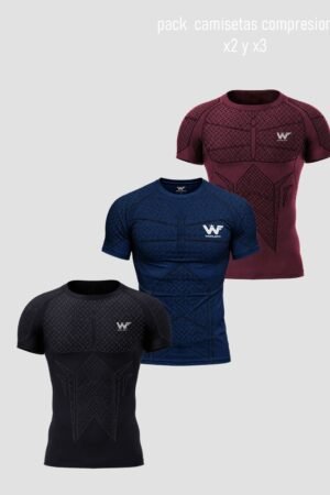 Pack camisetas de compresión
